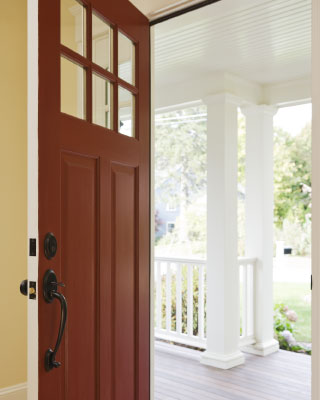 front door